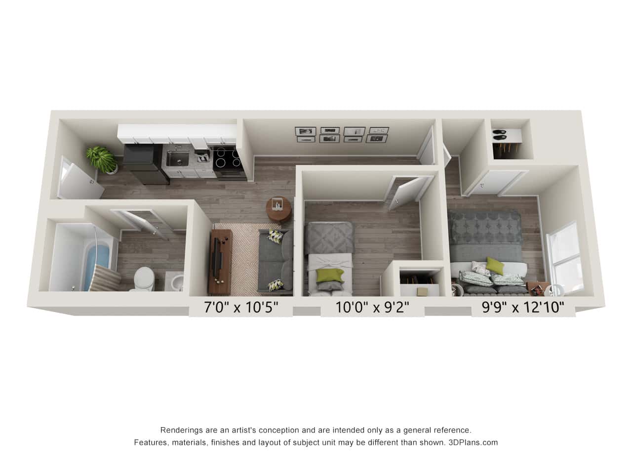Floor Plans Pagosa Springs Apartments for Rent